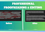 review, proofread, and rewrite your text for perfection